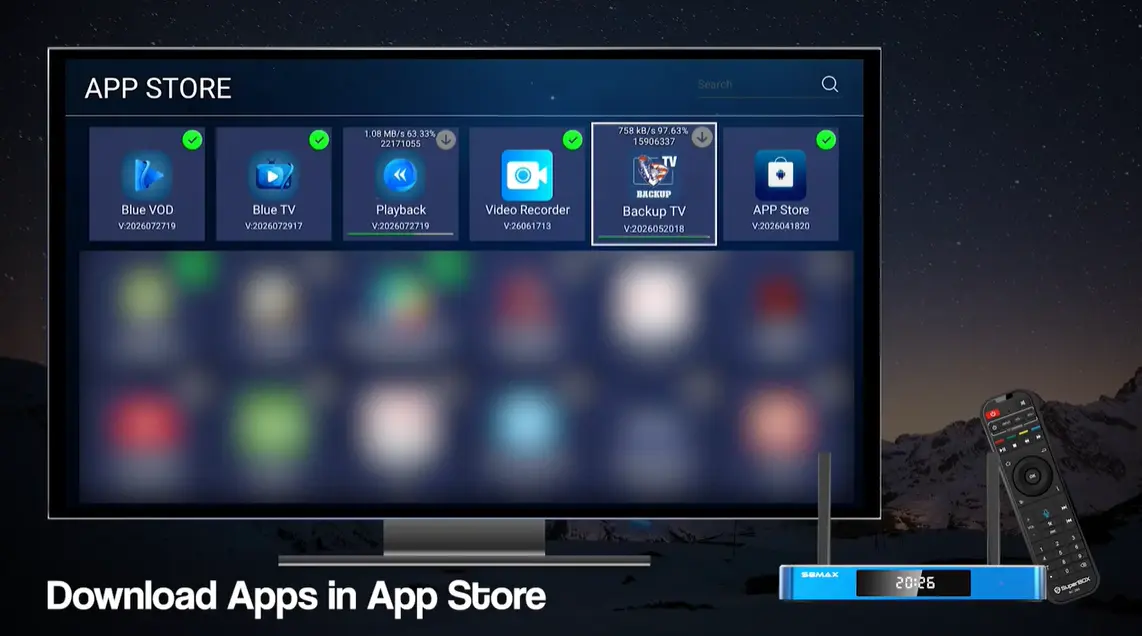 SuperBox S8 Max Unboxing and Setup: A Practical S8 Series Guide 25 SuperBox S8 Max download apps
