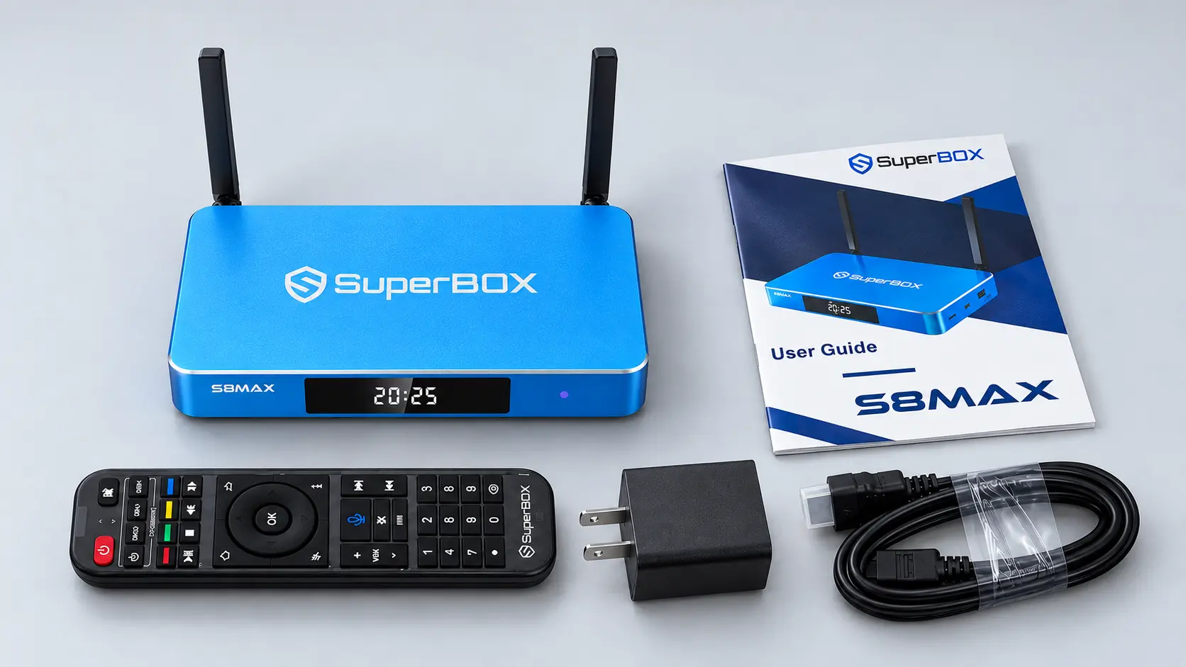 SuperBox S8 Max Unboxing and Setup: A Practical S8 Series Guide 19 SuperBox S8 Max unbox fullkit