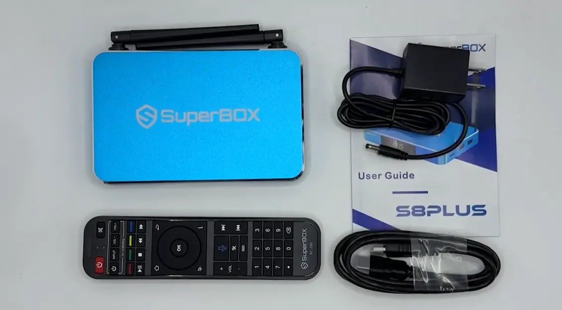 SuperBox S8 Plus Unboxing and Setup Guide: What’s in the Box and How to Get Started 18 SuperBox S8 Plus unbox full kit
