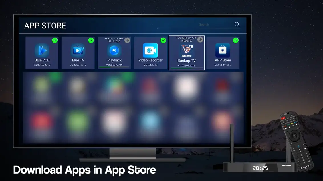 SuperBox S8 Pro Setup Guide: Unboxing, Wi-Fi, Remote Pairing and Apps 27 SuperBox S8 Pro Download Apps