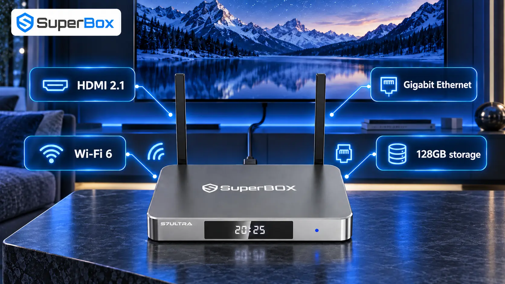 SuperBox fits HDR Setup