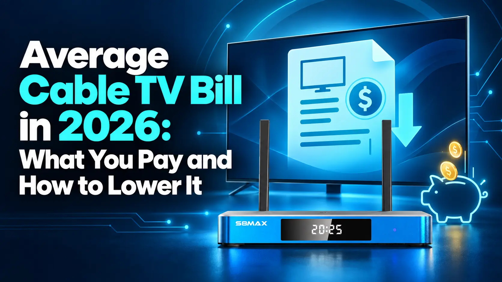 Cable Bill Savings Powered by S8