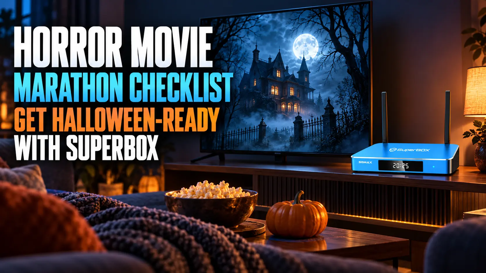 Halloween Horror Movie Marathon Checklist