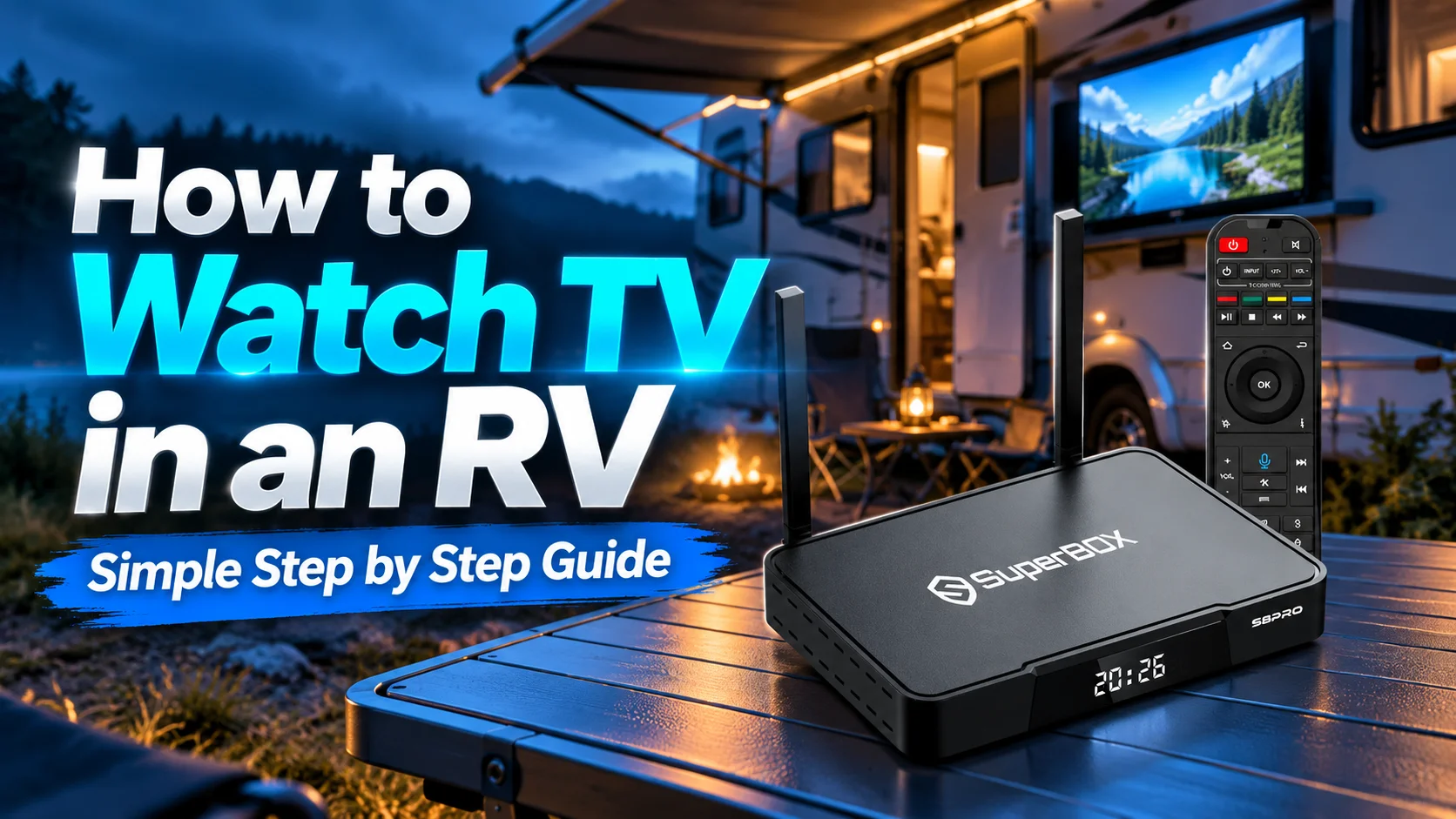 How to Watch TV in an RV Simple Step by Step Guide