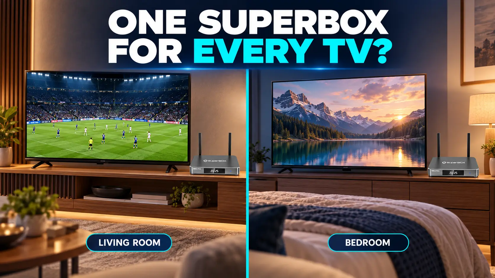 Do You Need a SuperBox for Every TV? A Multi-Room Buying Guide 14 One SuperBox for every TV
