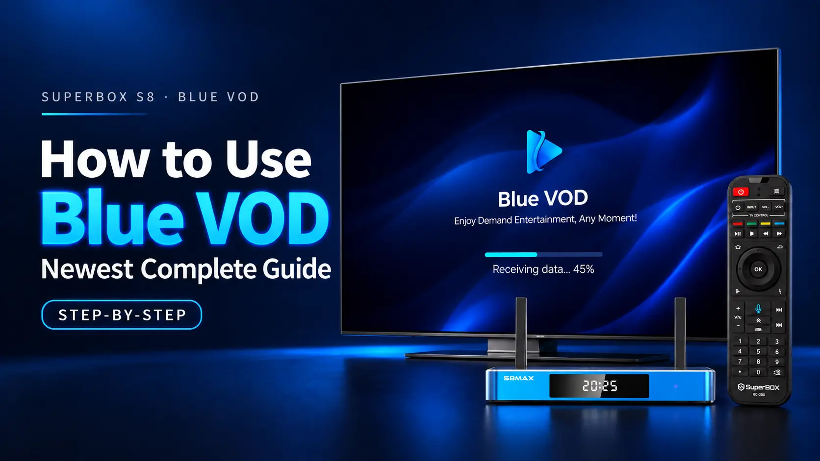 SuperBox S8 Bluevod full guide ftr