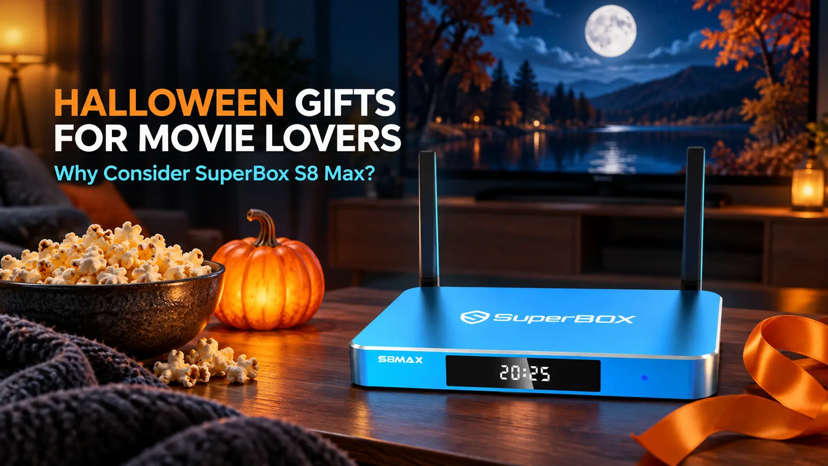 Halloween Gift Ideas for Movie Lovers: Why Consider SuperBox S8 Max? 13 SuperBox S8 Max Halloween Gift Scene