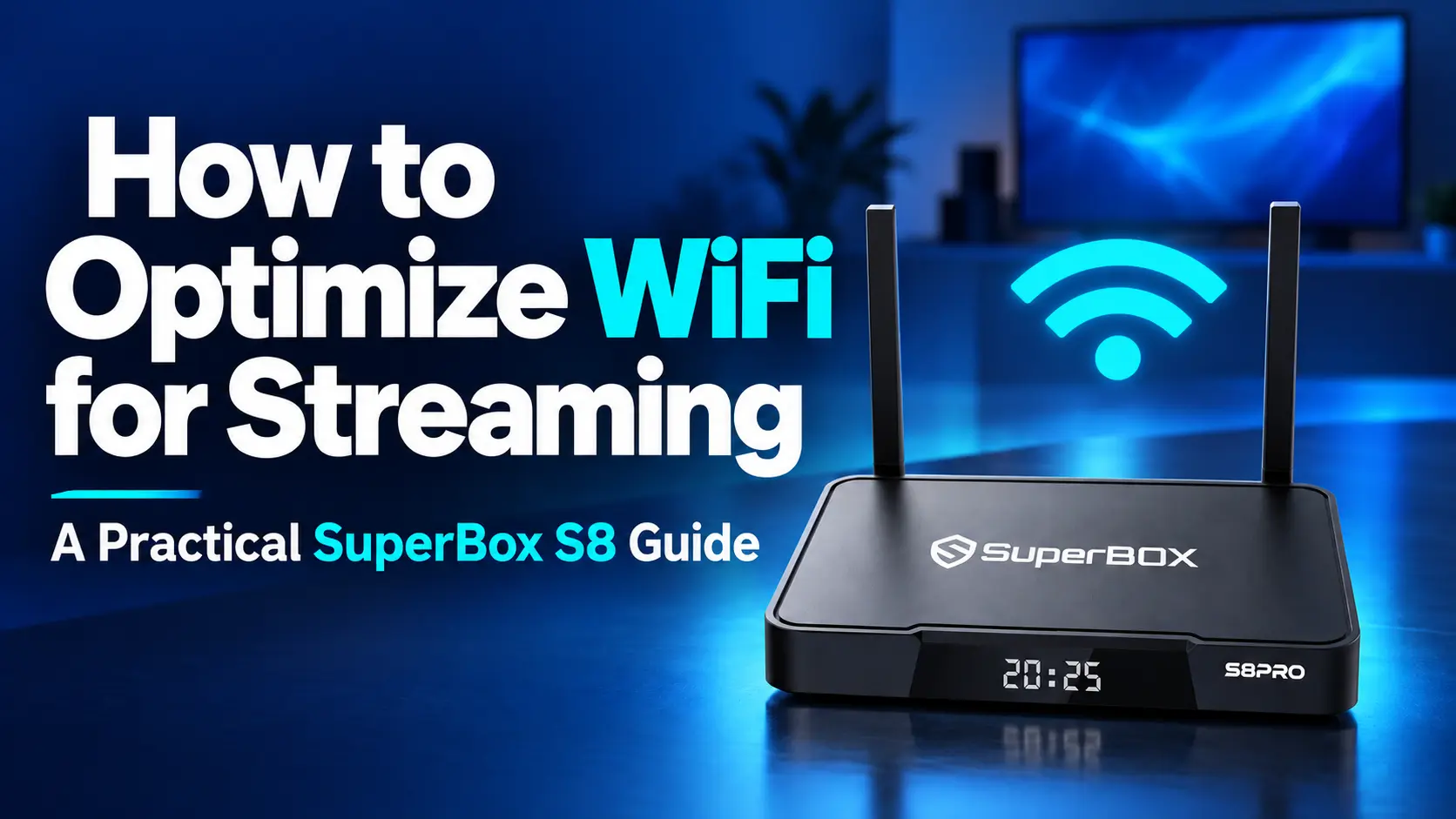 SuperBox S8 Pro with Wi Fi icon
