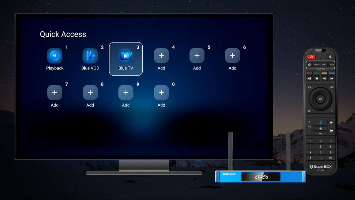 SuperBox S8 Shortcuts and Number Keys Setup Guide 24 SuperBox S8 Quick app step 3