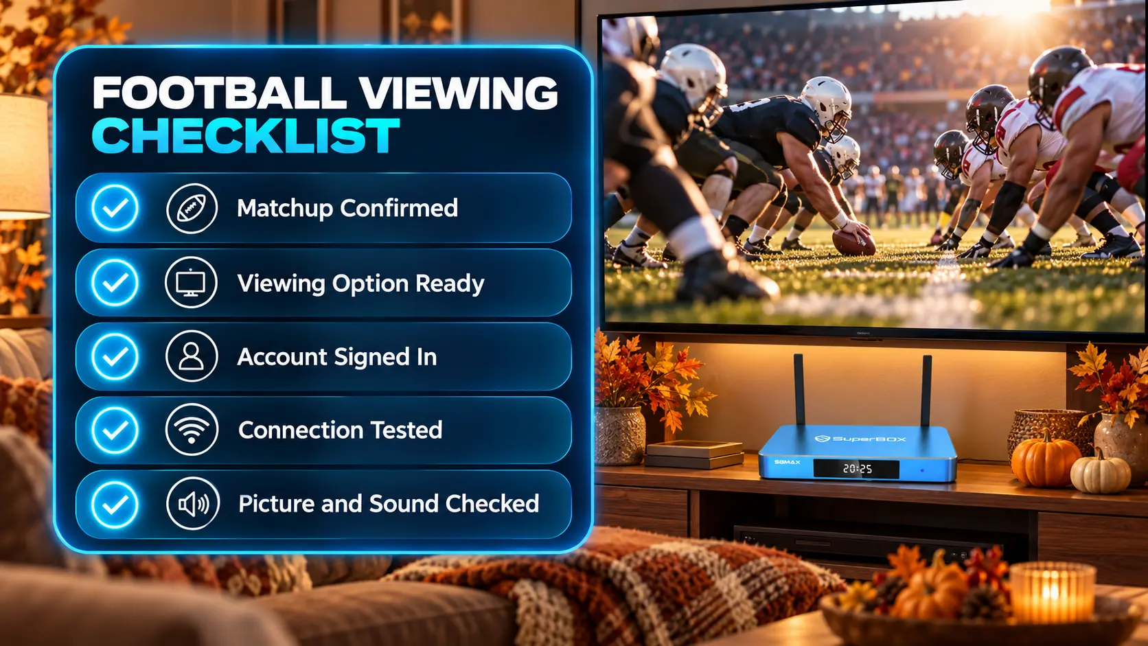 How to Watch Thanksgiving NFL Games Without Cable in 2026 16 Thanksgiving football viewing checklist