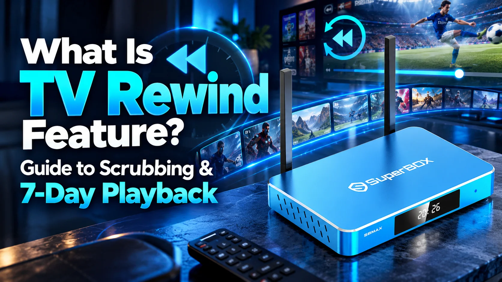 What Is TV Rewind Feature Guide to Scrubbing & 7-Day Playback