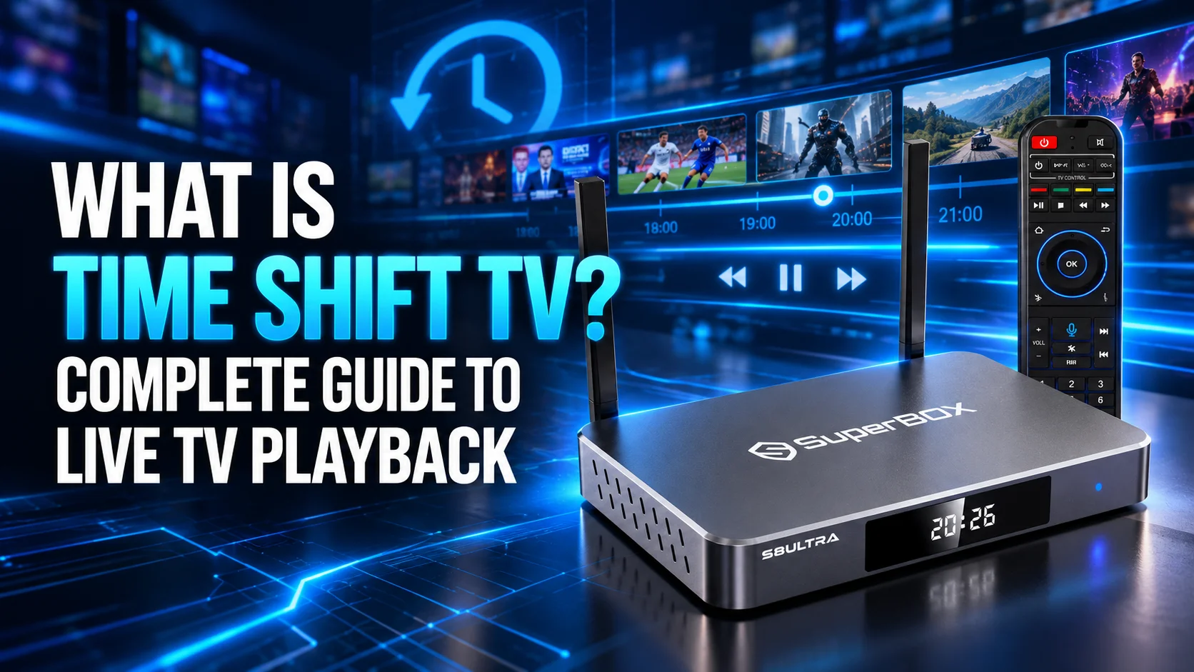 What Is Time Shift TV Complete Guide to Live TV Playback