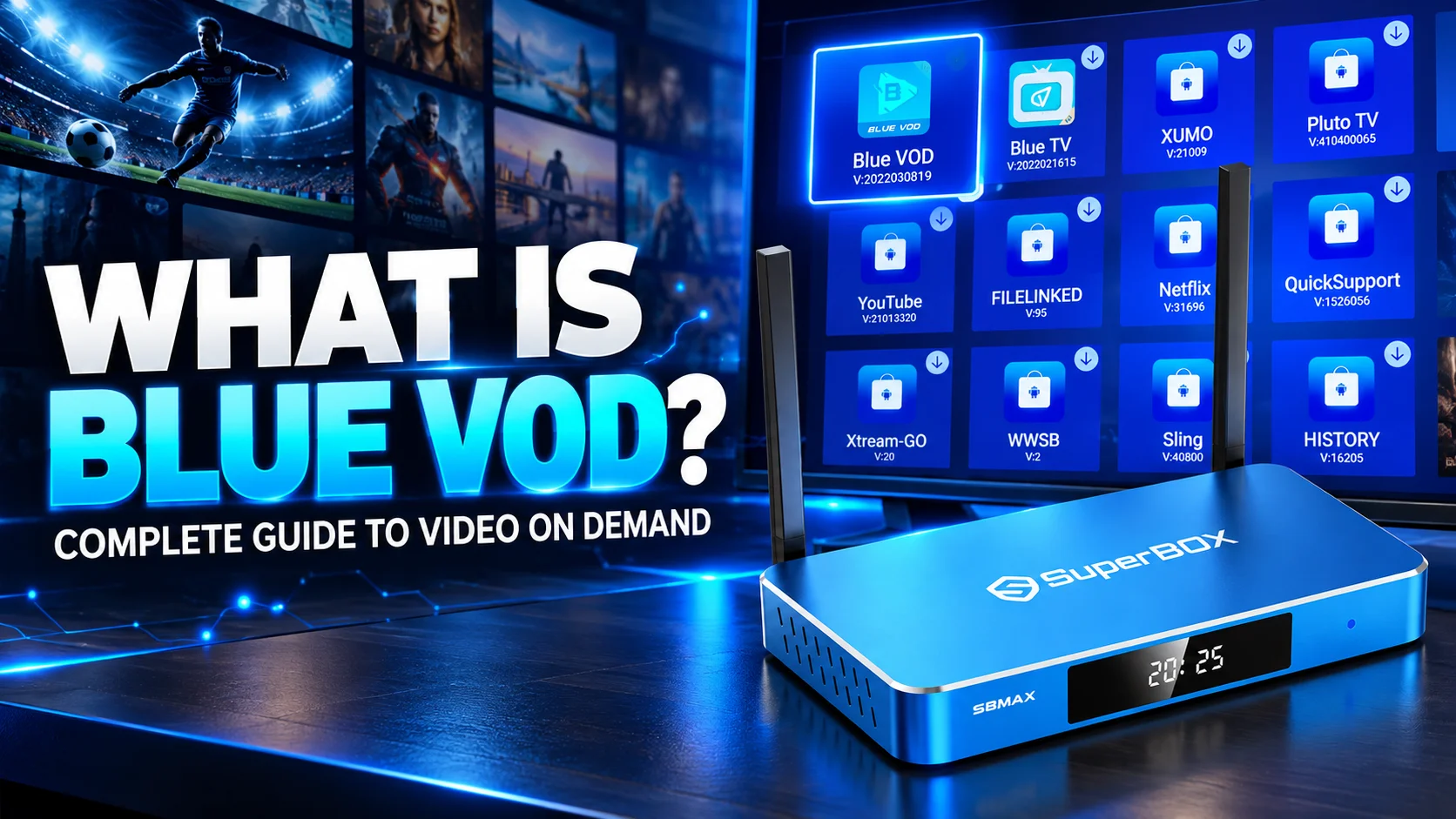 What is Blue VOD